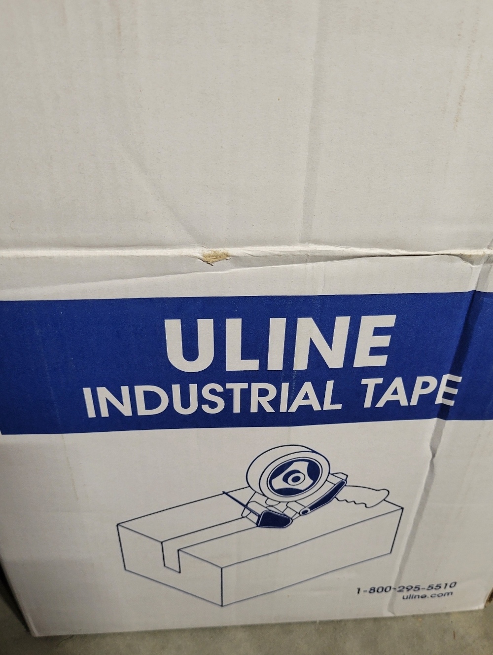 Uline Clear 3" 2Mil 16 Rolls Of Packing Tape New